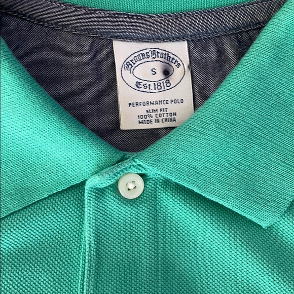 Brooks Brothers polo green size small - Picture 3 of 3